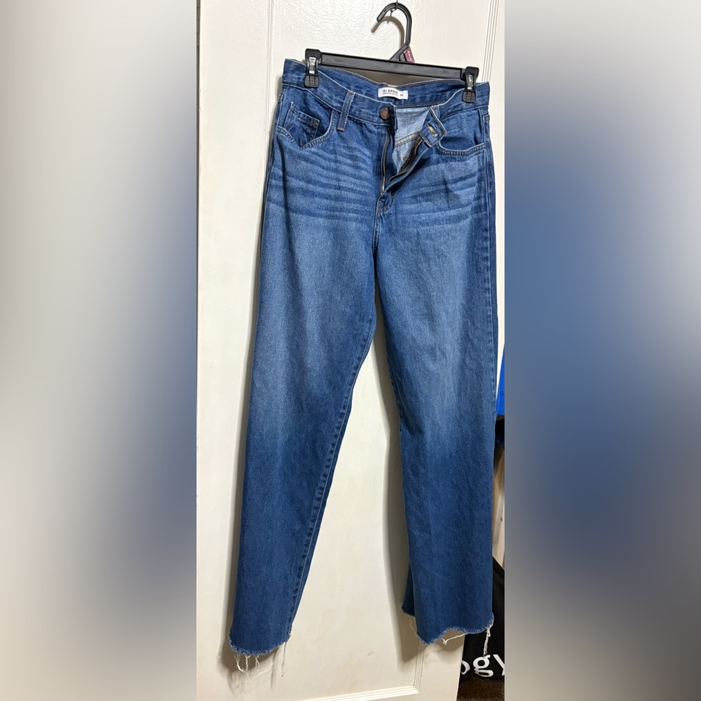 O2 Denim wide leg Jean